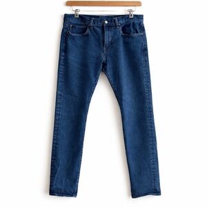 J.Crew 484 Kurabo Japanese Denim Slim Jeans Dark Wash 34x29